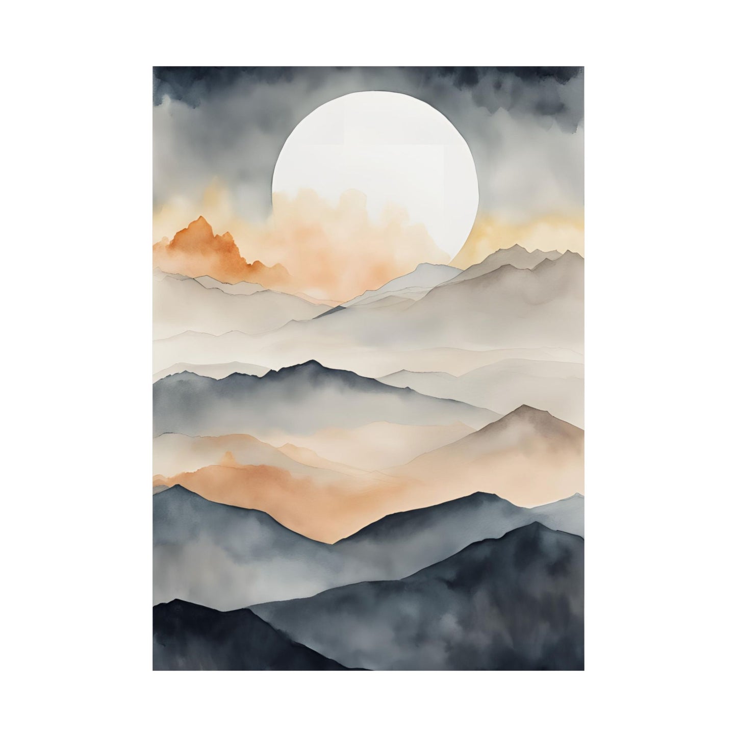 Solstice mountain – 20x28 Inch Fine Art Print