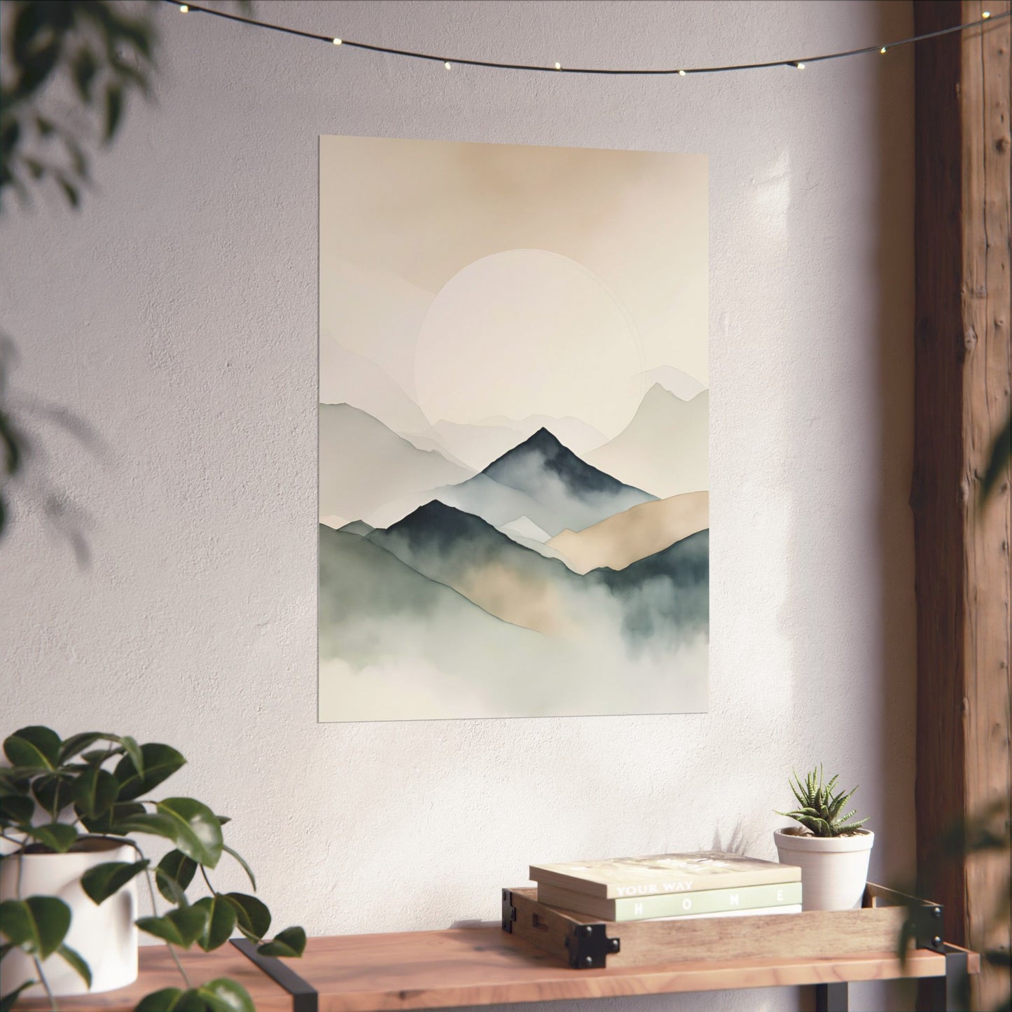 March Mountains – 20x28 Inch Fine Art Print